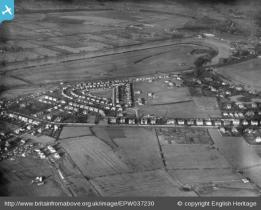 Aerial view of Curzon Park in 1931.  For more views of the area visit  www.britainfromabove.org.uk